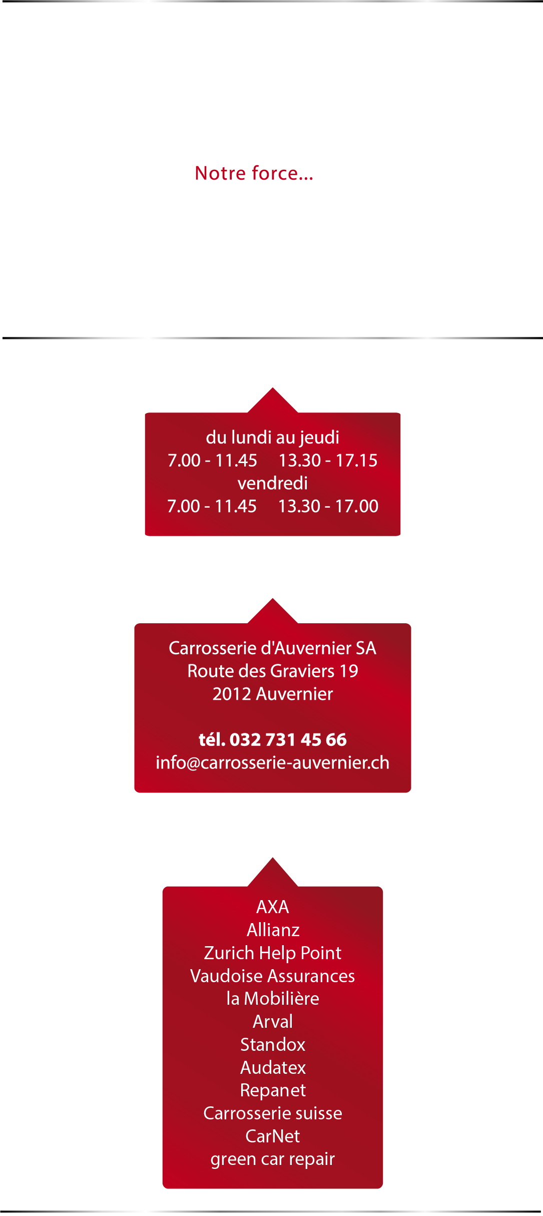 carrosserie auvernier - neuch&acirc;tel - voiture